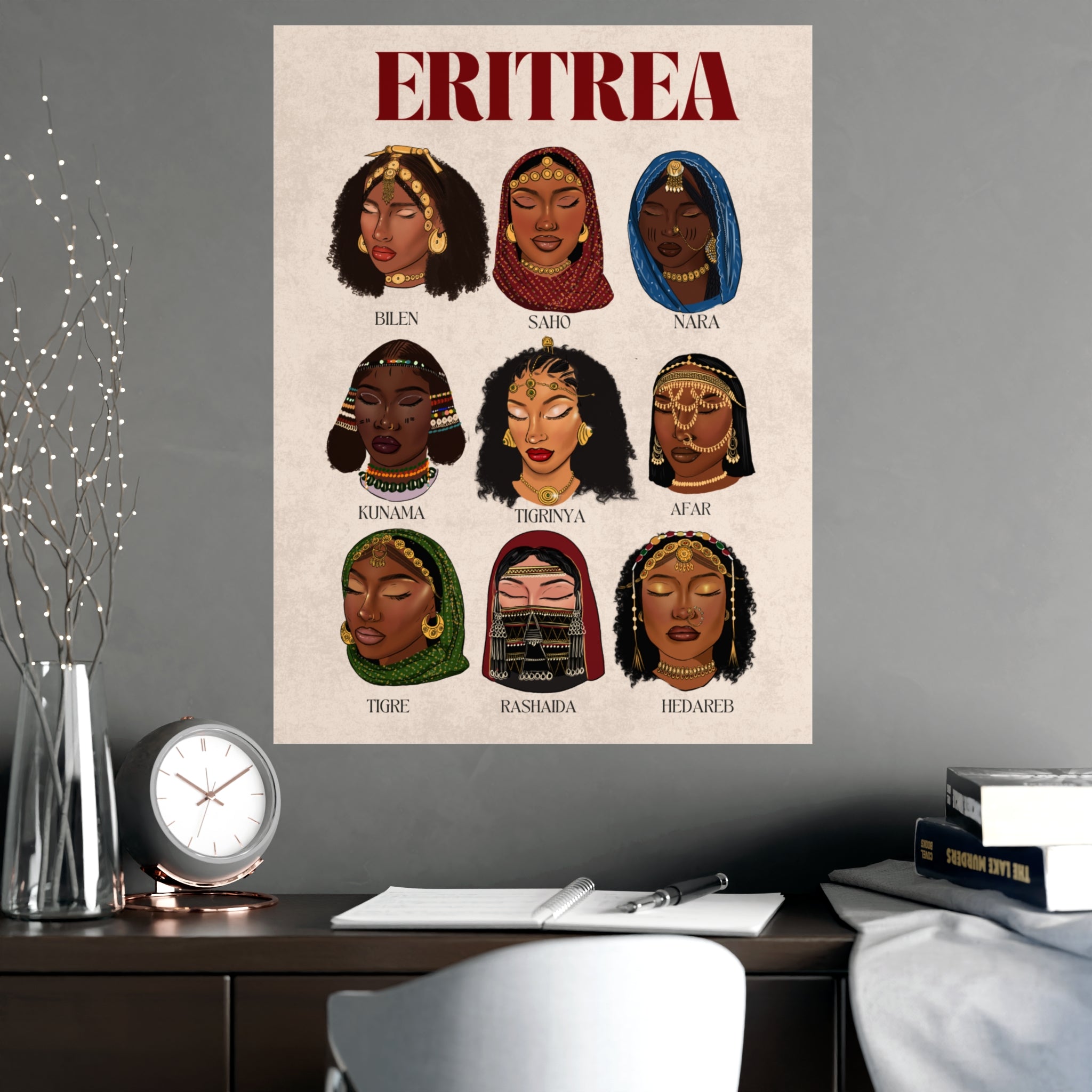 Vertical and Horizontal Matte Posters